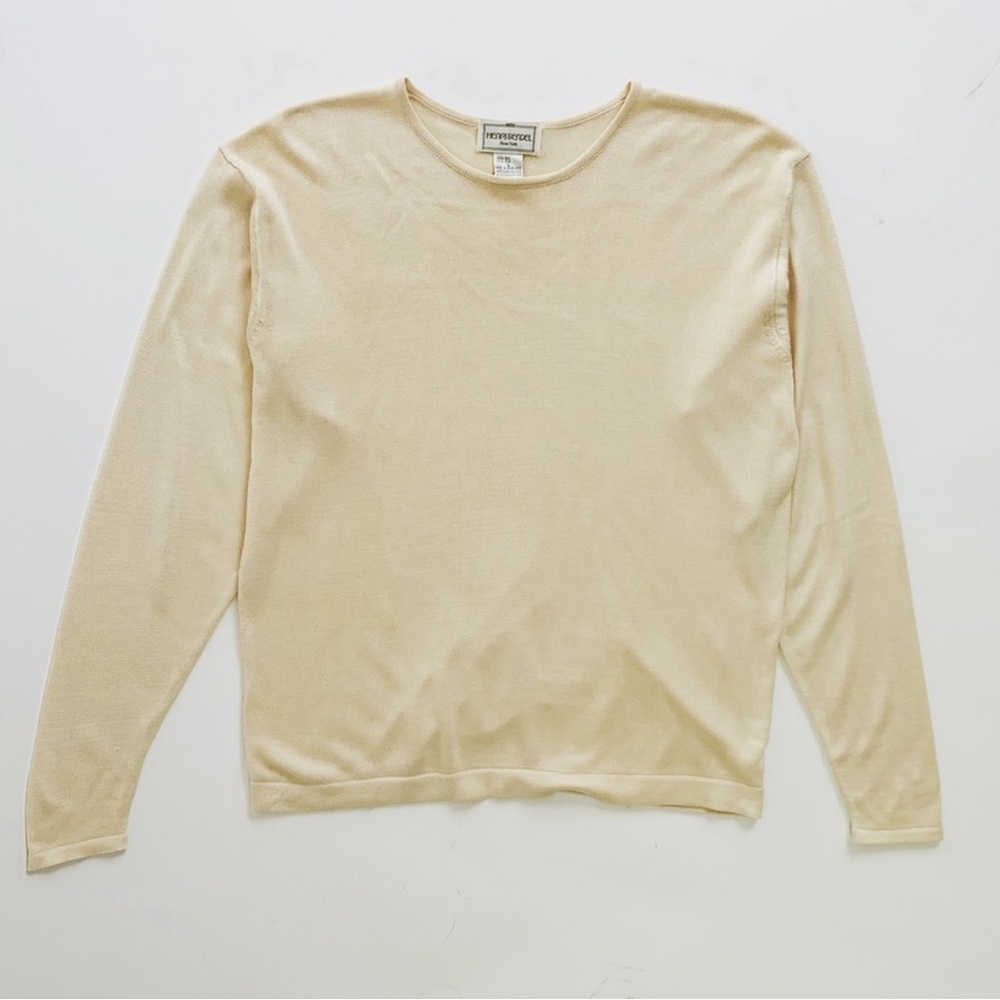 Vintage Henri Bendel Silk Knit Top